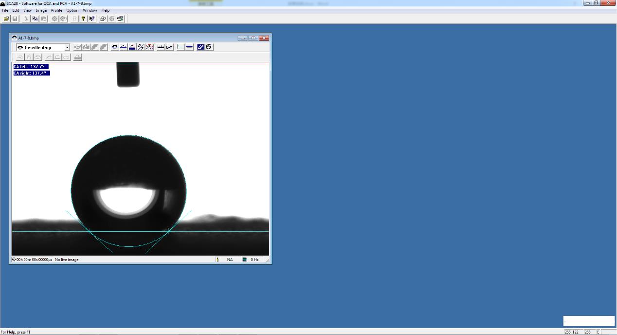 「表面張力儀」鏡頭俯視角度對(duì)于接觸角測(cè)值的影響是否可以通過(guò)軟件進(jìn)行修正？